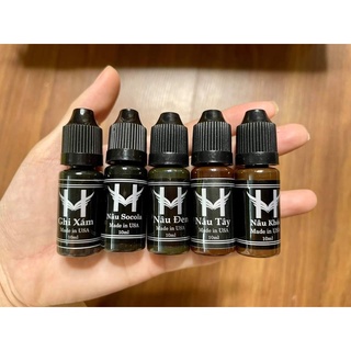 Mực mày H (Hoa Tít) bám màu nên tông chuẩn