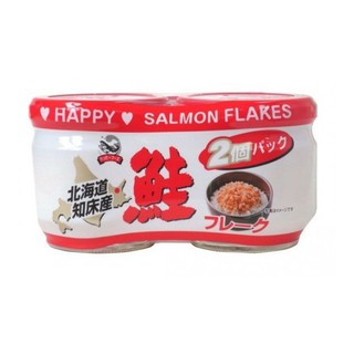 Ruốc cả hồi Nhật Bản Happy Salmon Flakes (50g x 2 lọ)
