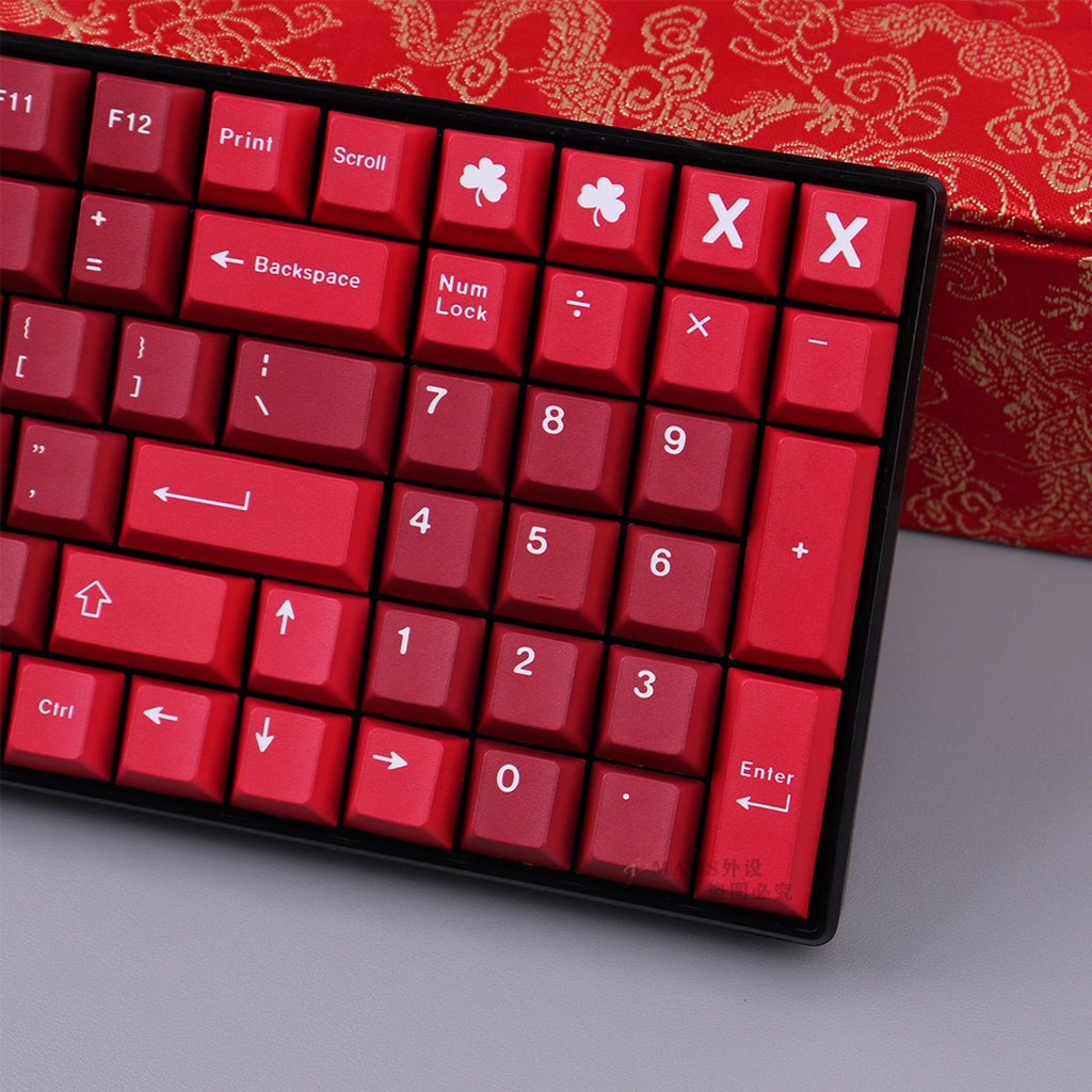 Keycap Cho Bàn Phím Cơ Jamon PBT Cherry Profile 129 Phím
