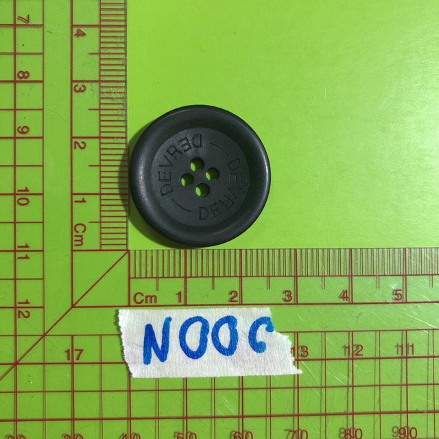 Combo 5 cúc áo,khuy áo ,nút áo đen size to N005-008