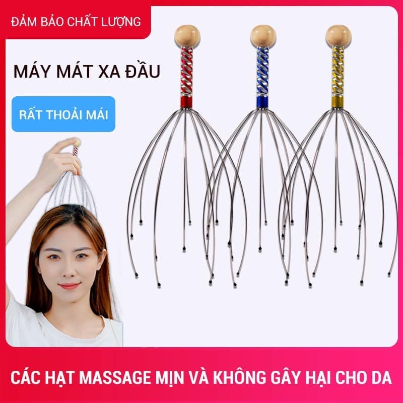 Cây gãi đầu, massage giảm stress thoải mái dễ ngủ