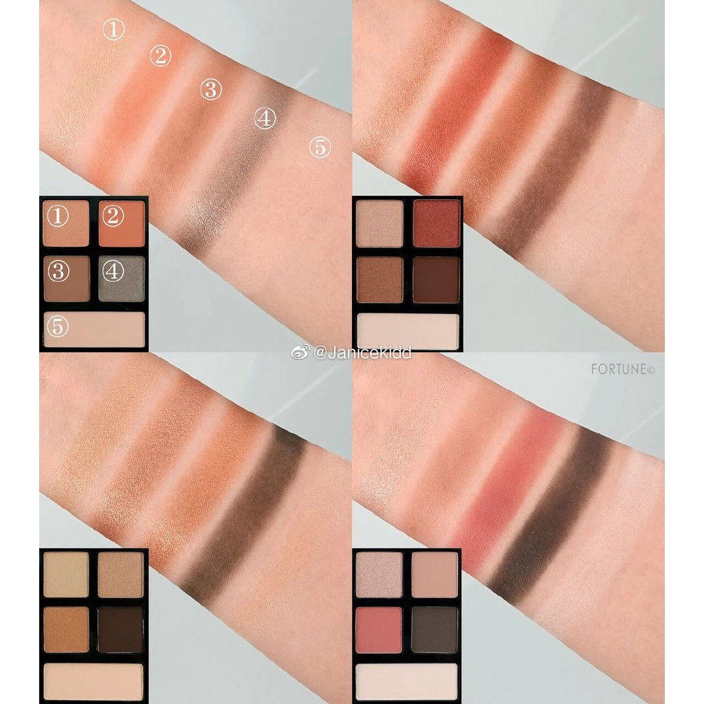 Bảng Phấn Mắt Bobbi Brown The Essential Multicolor Eye Shadow Palette-màu Peachy Keen