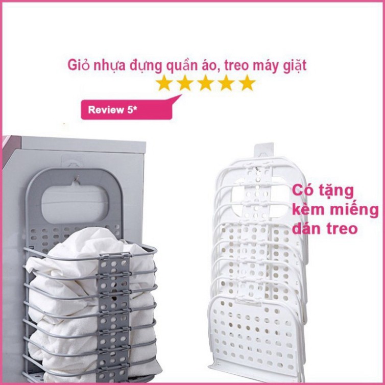 👕Giỏ treo tường đựng quần áo gấp gọn 👕 gọn gàng, tiết kiệm diện tích 👕