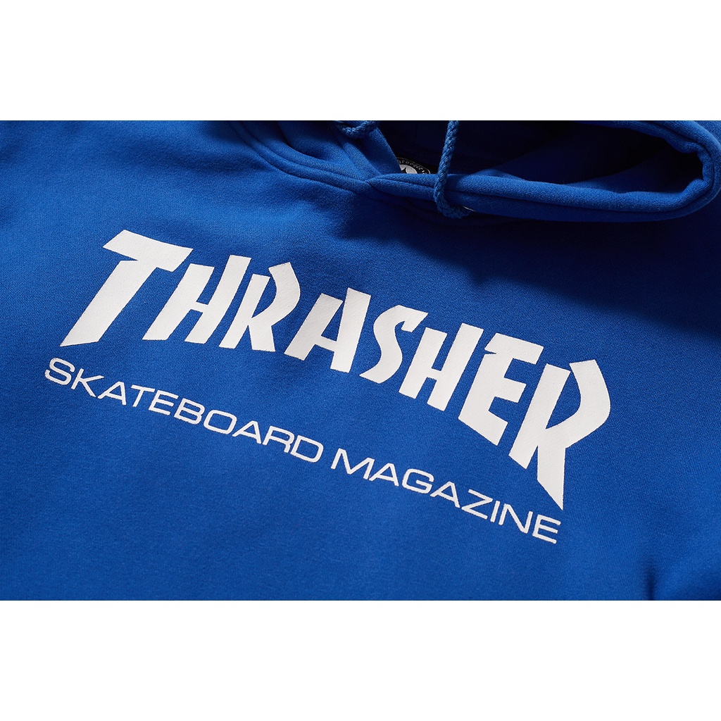 Áo Hoodie In Chữ Thrasher Cổ Điển Dễ Phối Đồ Cho Nam Và Nữ # Tw02