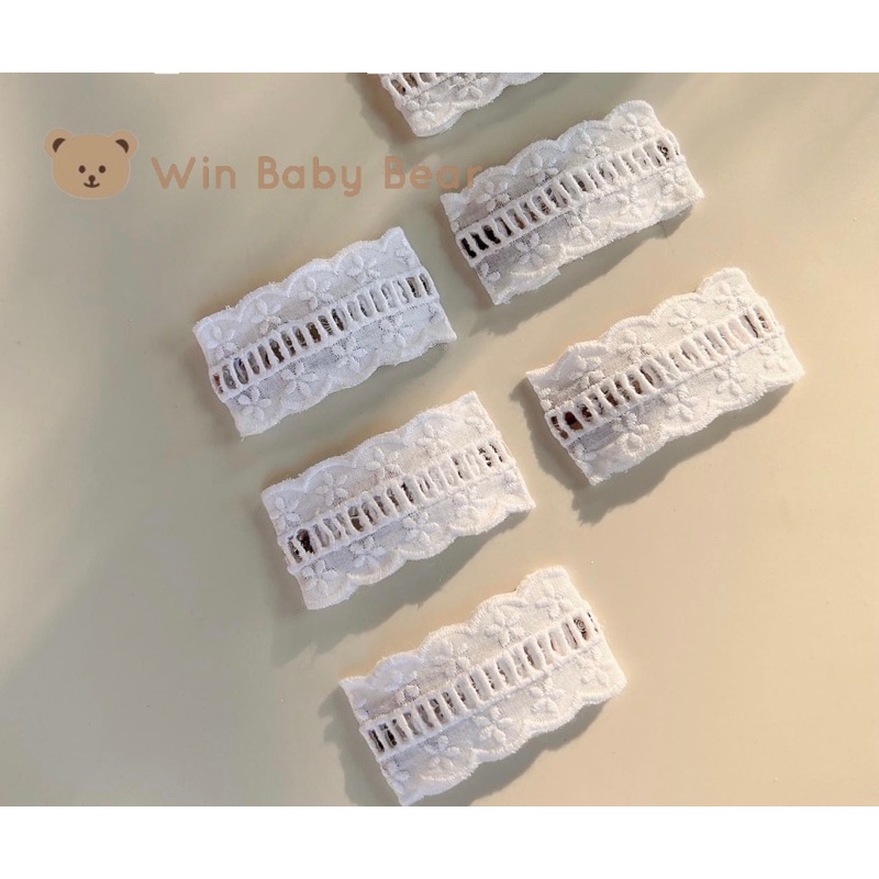 Kẹp tóc thô boi trắng hàn quốc cho bé iu