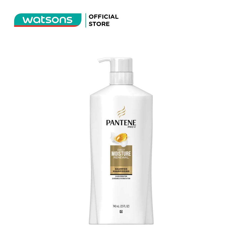 Dầu Gội Pantene Daily Moisture Renewal 24Hr Hydration 740ml