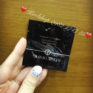 Sample 1ml KEM NỀN ARMANI LASTING SILK UV FOUNDATION