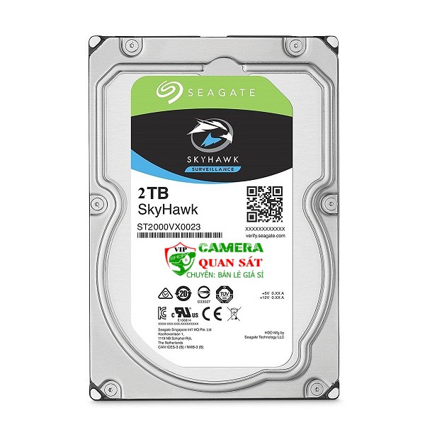 Ổ Cứng dùng cho máy tính, camera hiệu Seagate 500GB (Skyhawk) SG500 - Bảo Hành 1 đổi 1 trong 12T, BH chính hãng 36T | BigBuy360 - bigbuy360.vn