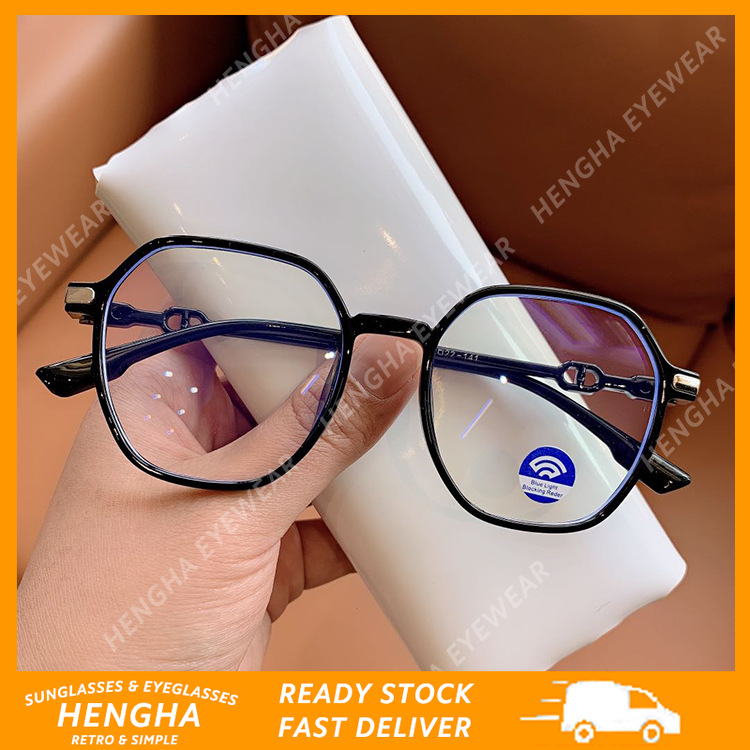 Mắt kính chống bức xạ thời trang Hàn Quốc thanh lịch cho nam nữ | BigBuy360 - bigbuy360.vn