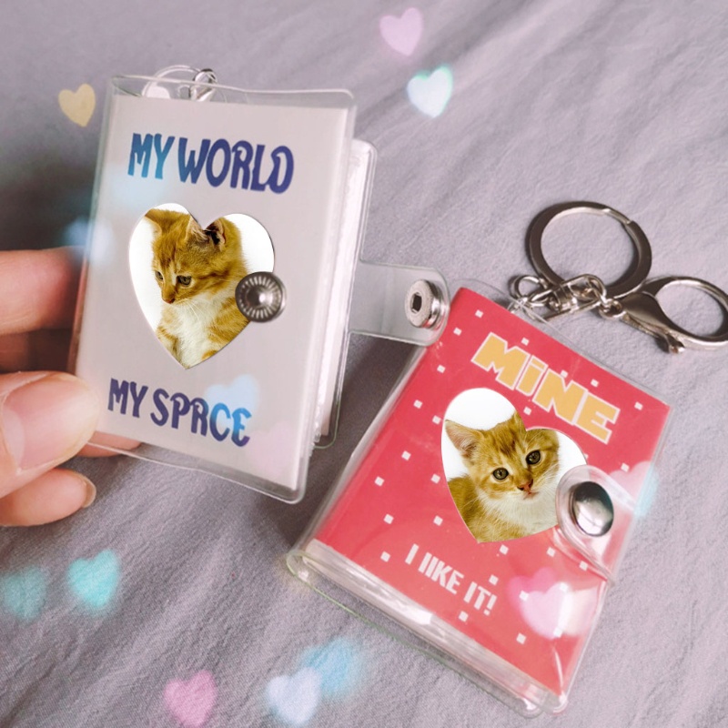 Album Ảnh 20 Ngăn Mini Bằng Nhựa PVC