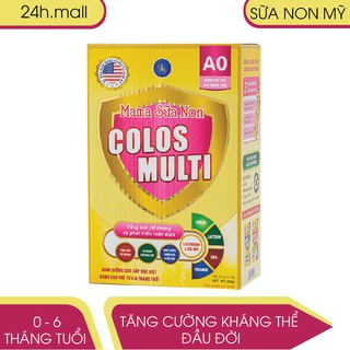 Sữa non colos multi a0 350g – tăng cường kháng thể đầu đời cho trẻ