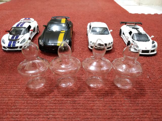 Nút phích thủy tinh hút chân không N2