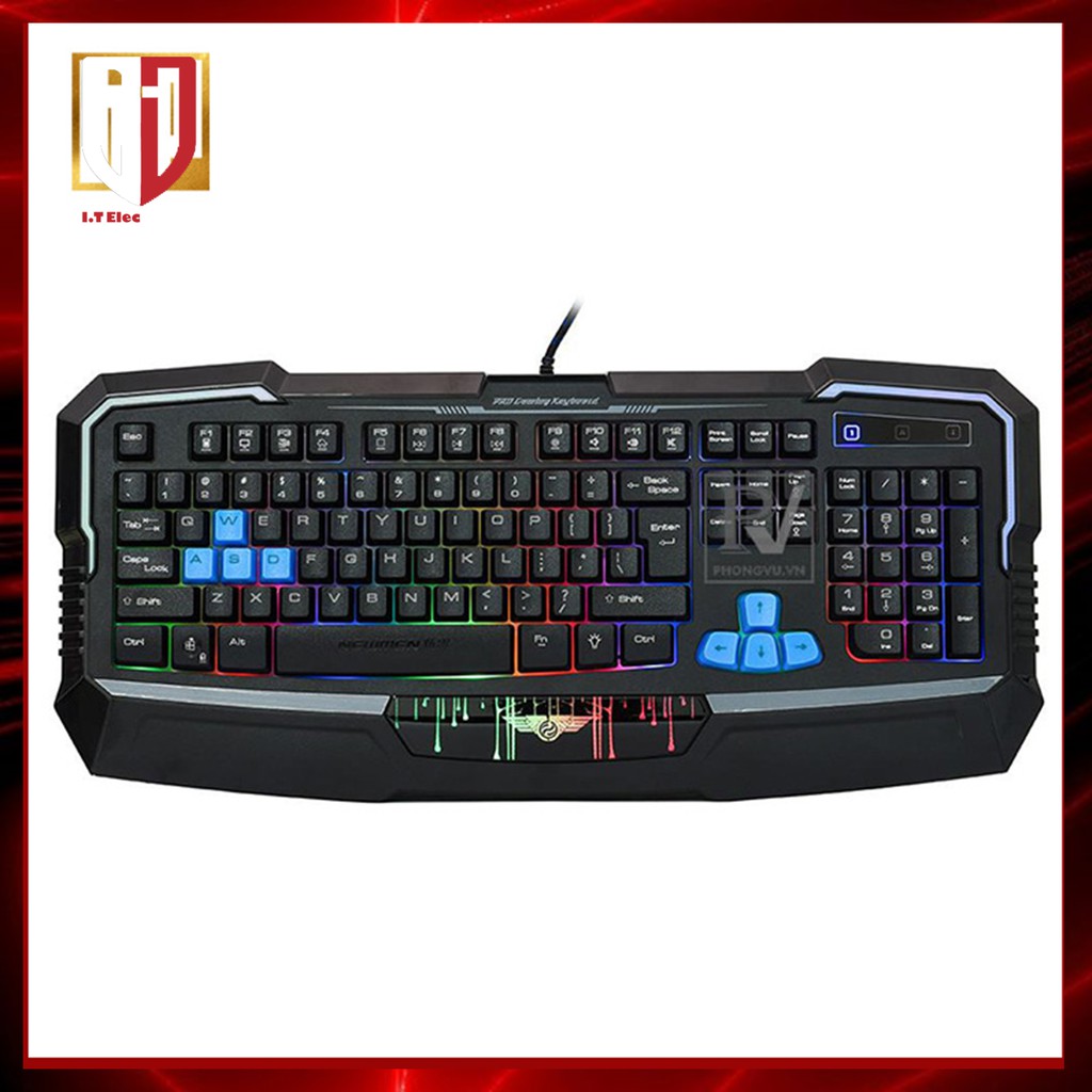 Bàn Phím Máy Vi Tính Gaming Led Newmen KB813 - Keyboard Bàn Phím Gaming Laptop Pc Có Dây Chuyên Game