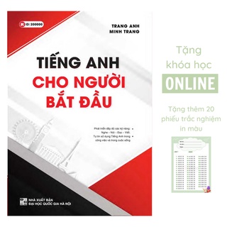 Mã BMINCU50 giảm 50K đơn 250K Sách - Tiếng Anh Cho Người Mới Bắt Đầu Cô