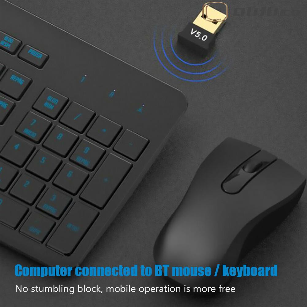 Mới Usb Thu Phát Âm Thanh Bluetooth 5.0 Csr 4.0 Cho Pc