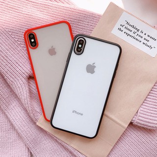 Ốp lưng điện thoại Iphone X/XS chống bám vân tay, chống sốc Fuzzy