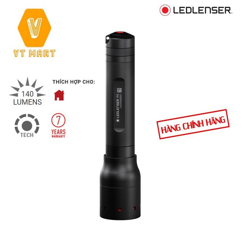 [ CAO CẤP] Đèn Pin Cầm Tay LedLenser P5 mang một thiết kế nhỏ xứng đáng thiết kế năm sao với hiệu năng vượt trội.