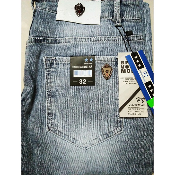 Quần Bò Bạc Dáng Ôm Chất Mịn Thời Trang Cá Tính | BigBuy360 - bigbuy360.vn