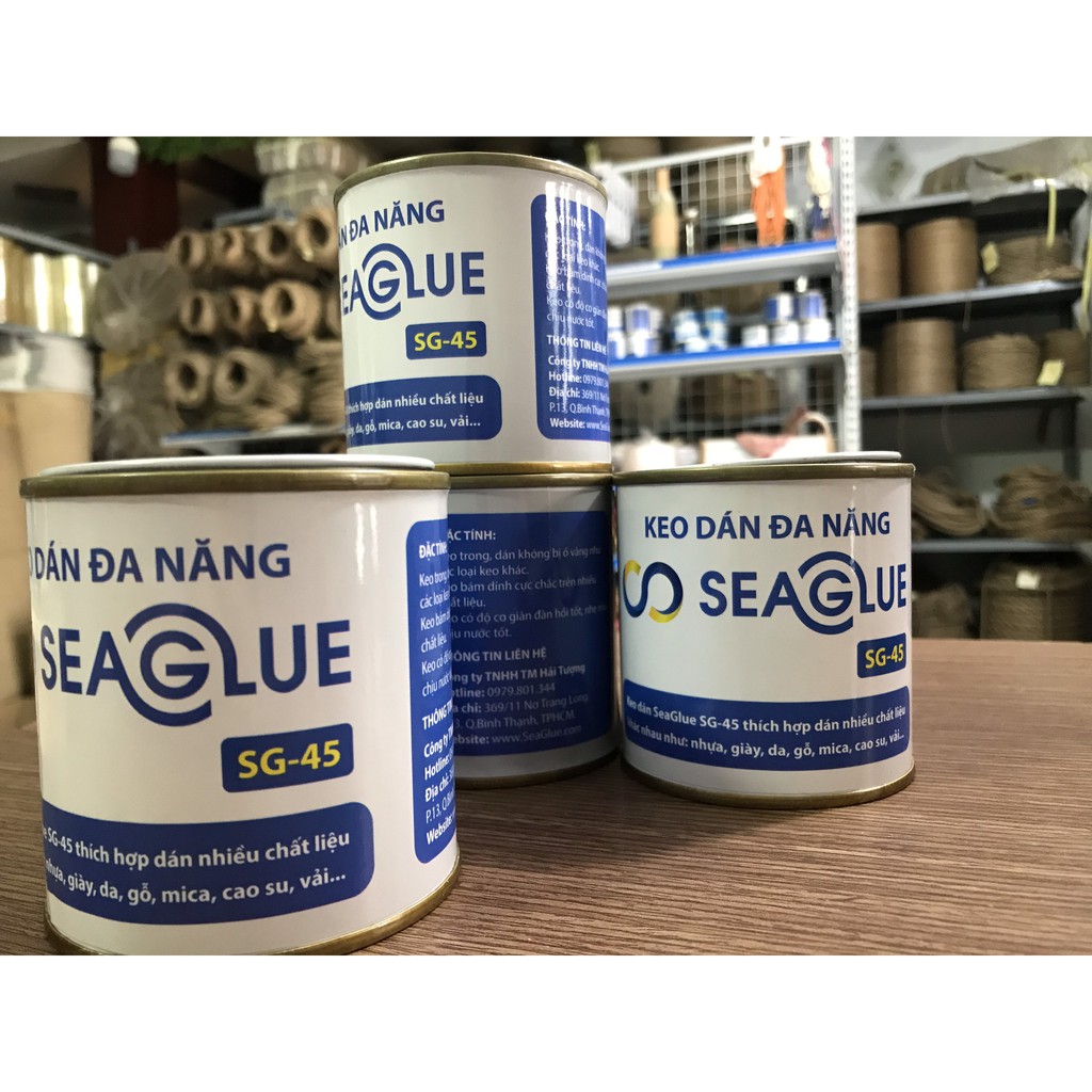 Keo Dán Đa Năng SeaGlue SG-45 Trong Suốt, Chịu Nước, Dính Chắc Loãng Hơn SG95 1 Chút