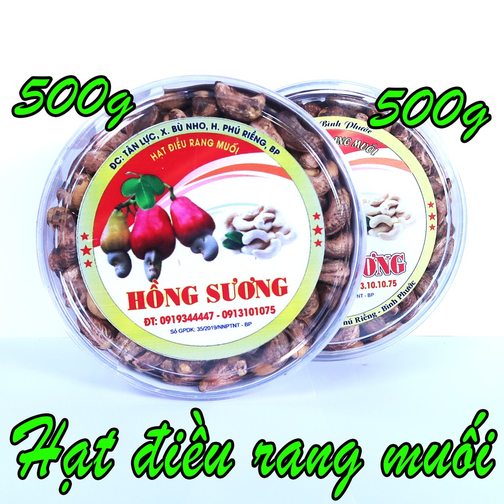 Hạt Điều Rang Muối Đặc Sản Bình Phước (1Kg)