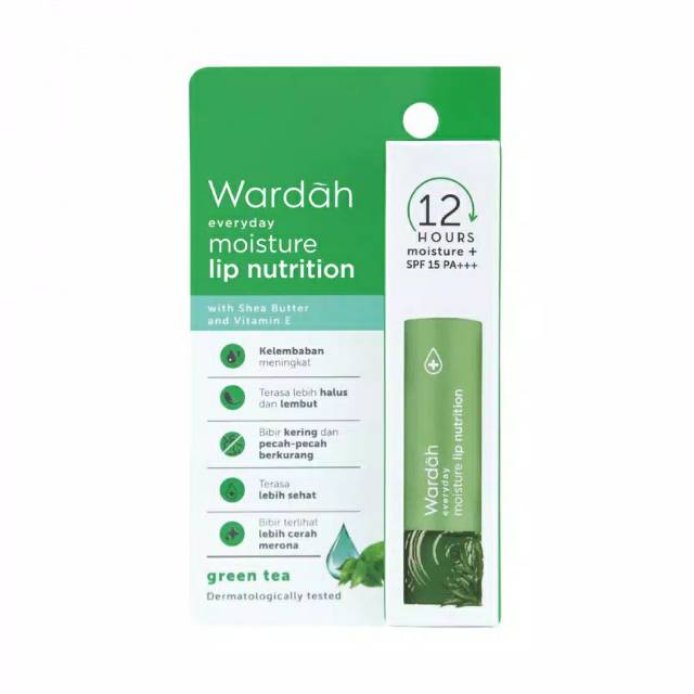(Hàng Mới Về) Son Dưỡng Môi Giữ Ẩm Wardah Everyday Chiết Xuất Trà Xanh | BigBuy360 - bigbuy360.vn