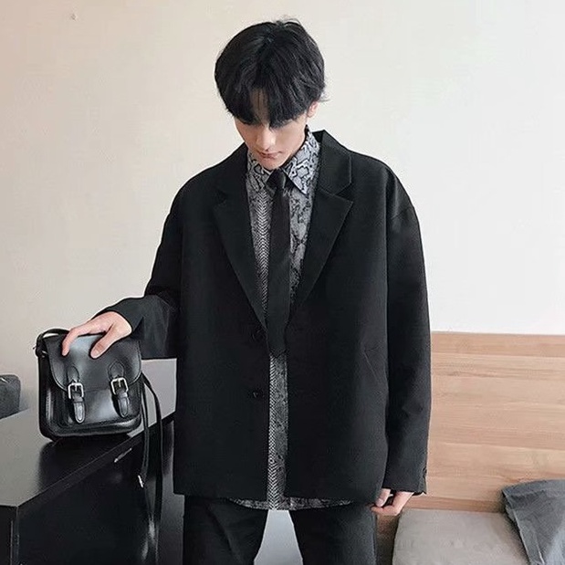 Áo khoác blazer dáng rộng thời trang áo khoác blazer nữ phong cách Hàn Quốc Jacket