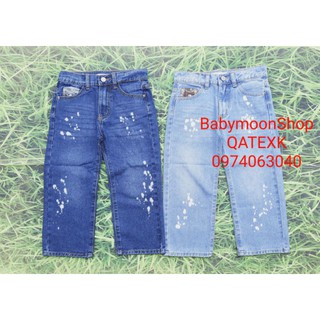 Quần Jean Bé Gái Ống Suông Zara Dư Size Đại
