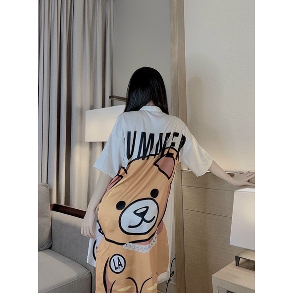 Đầm Váy Ngủ Sơmi Satin Lụa Hình Xinh | BigBuy360 - bigbuy360.vn