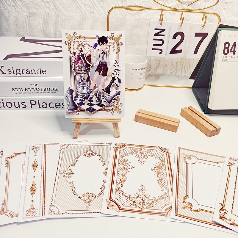 Giấy khung làm ảnh, tranh washi, handmade, trang trí bullet journal