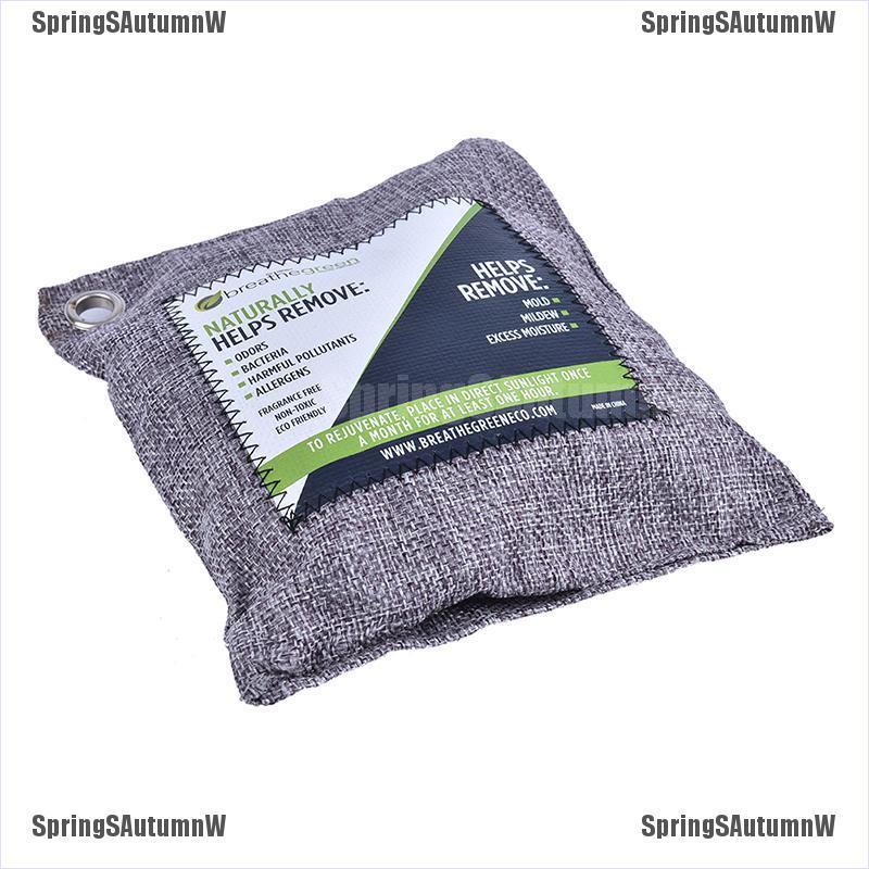 (Hàng Mới Về) 1 Túi Lọc Không Khí Than Tre Hoạt Tính 200g