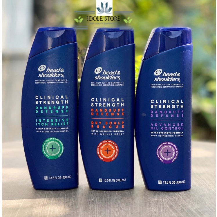 Dầu Gội Gàu Head & Shoulder Clinical Strength 400ml