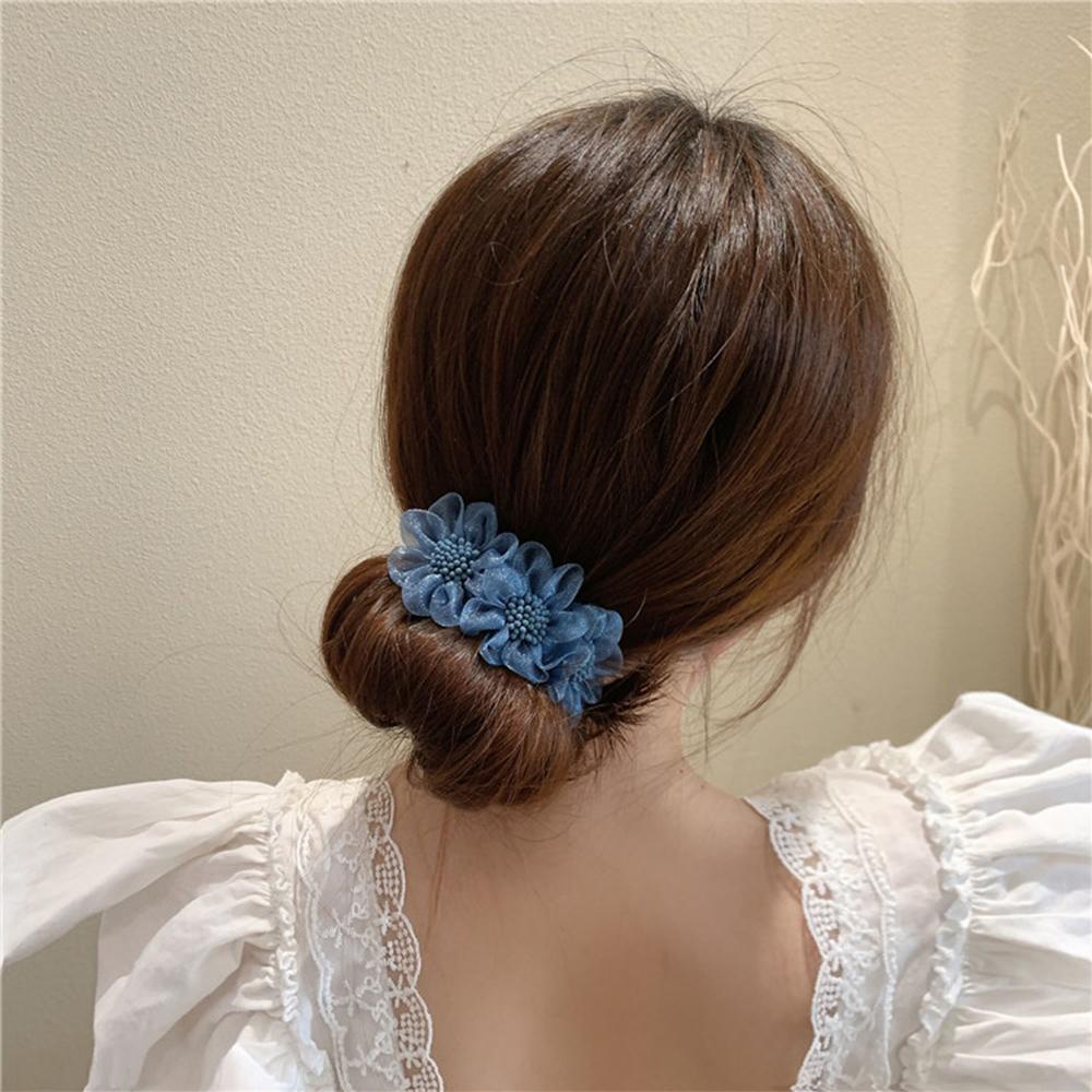 Kẹp Tóc Đính Hoa Handmade Cho Nữ