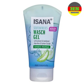 SỮA RỬA MẶT ISANA KẾT HỢP LÔ HỘI & DƯA LEO- hàng Đức.
