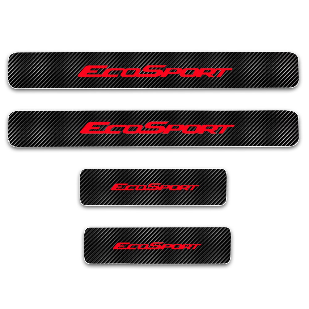 Set 4 miếng dán bảo vệ bậc lên xuống chống trầy cho xe hơi Ford Ecosport