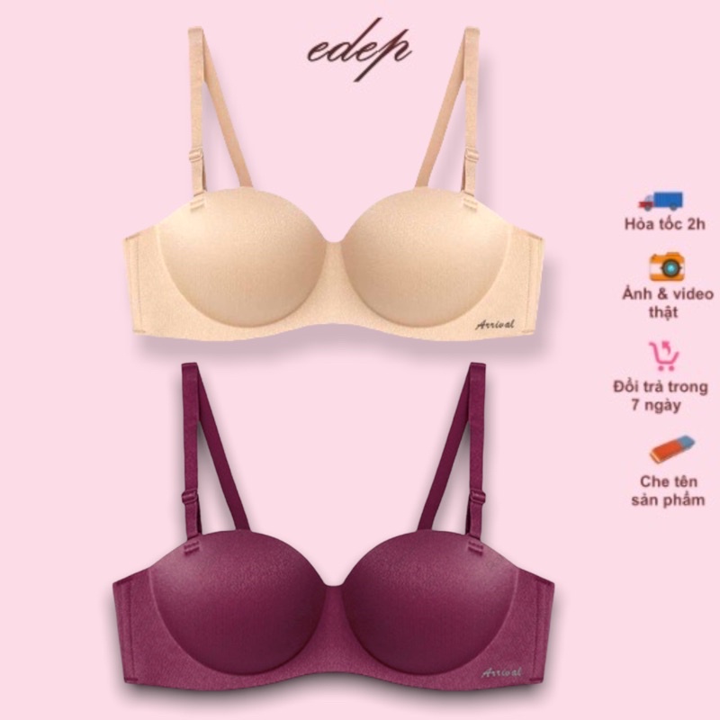 Áo ngực su Đúc Không Gọng cúp Ngang Siêu Nâng - 2188