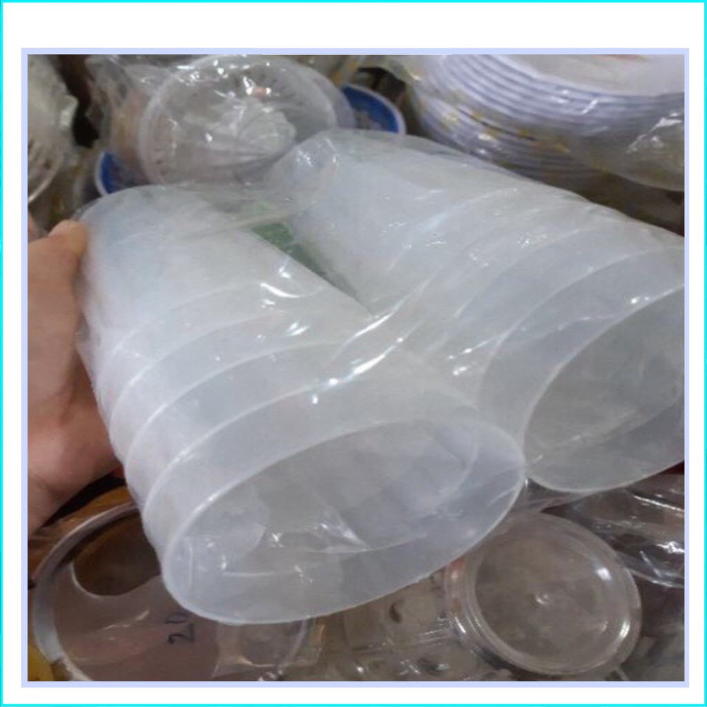 Cốc nhựa uống nước cốc sọc trắng nước mía Song Long