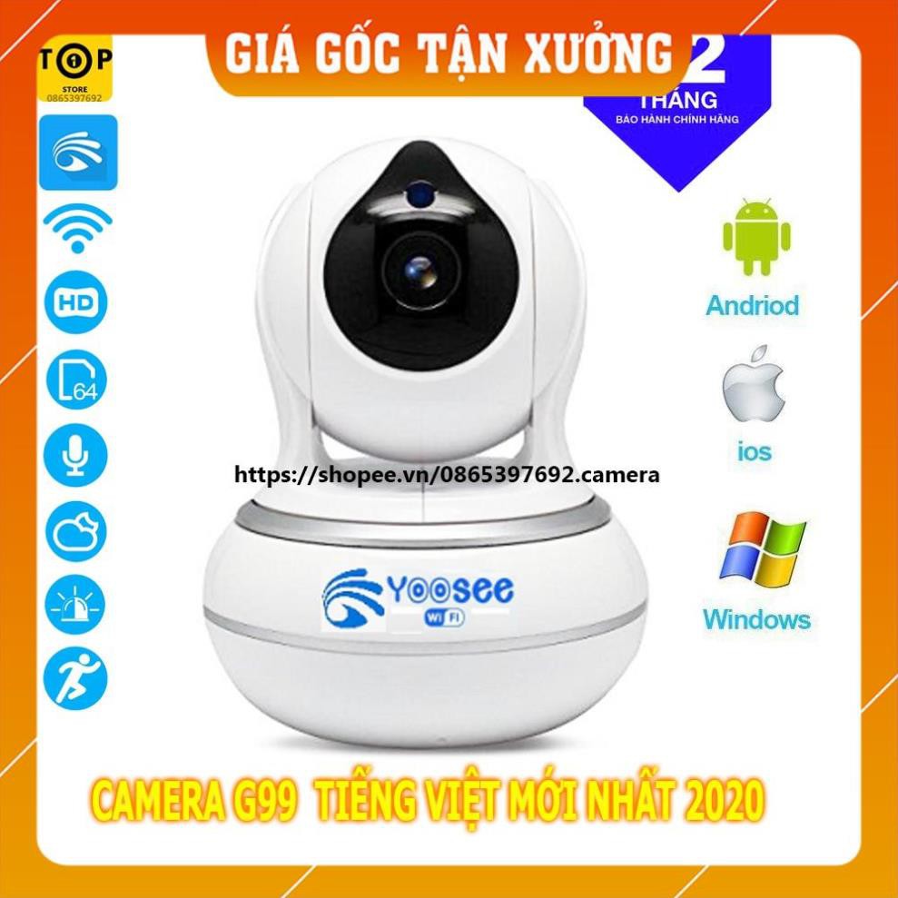 Camera IP YooSee Thông Minh 2020 Nhỏ Gọn Không Râu Tiếng Việt