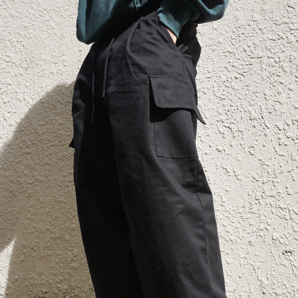 AGOB - QUẦN TÚI HỘP OVERSIZE UNISEX CÓ DÂY