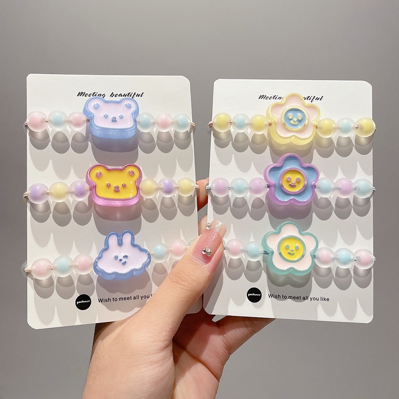 Vòng Đeo Tay Co Giãn Đính Hạt Phong Cách Thời Trang Hàn Quốc 2022