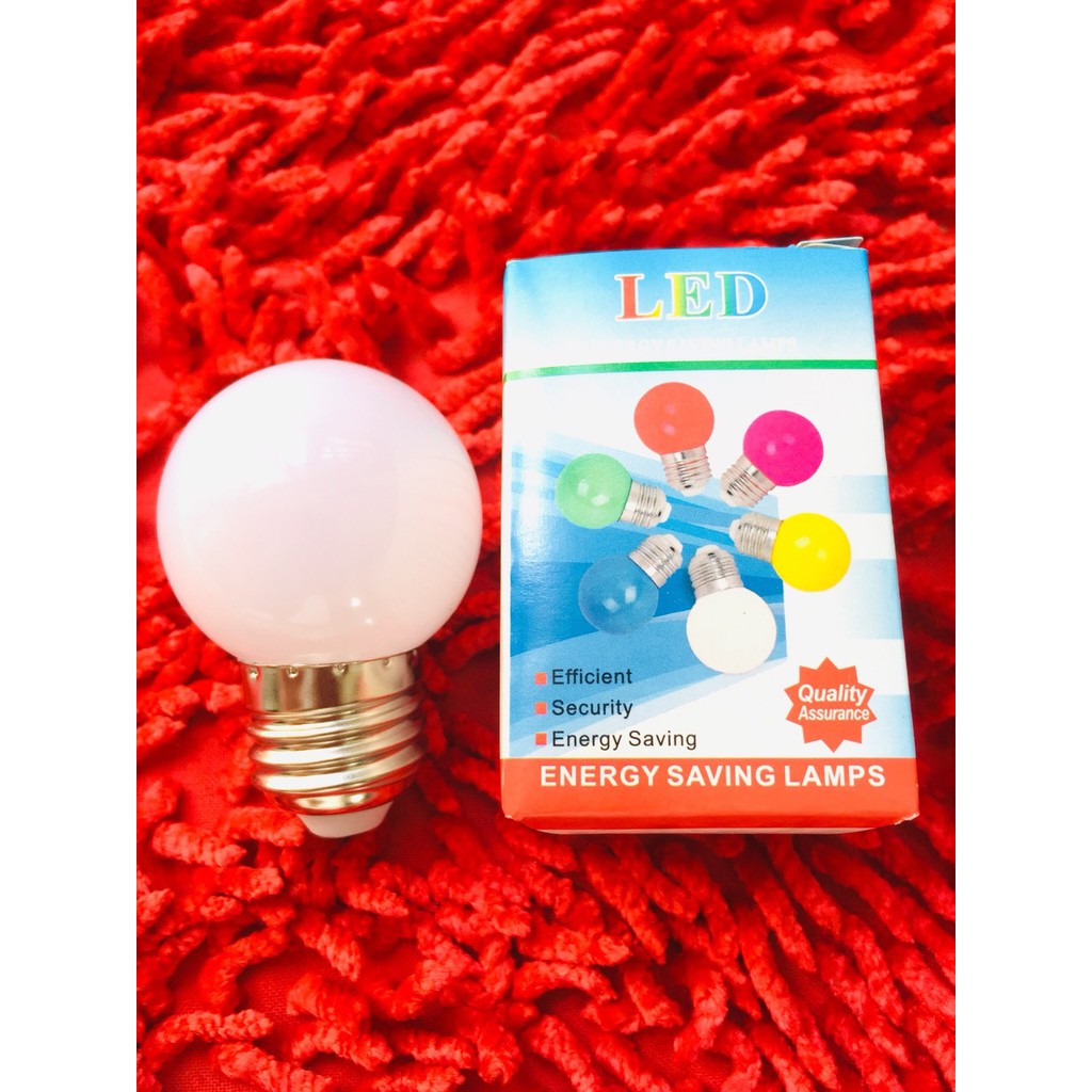 Bóng led chuyển màu trang trí 3W ( bóng chanh )