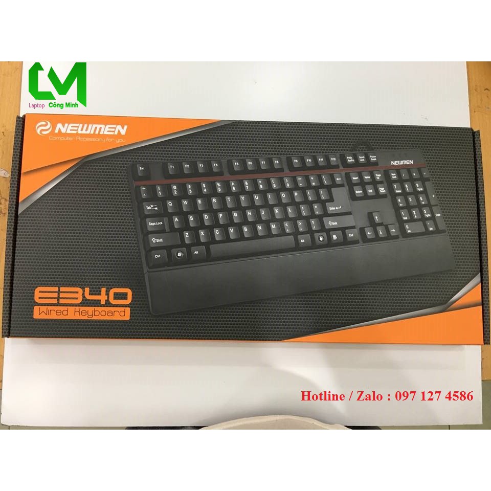Bàn Phím Newmen E340 dành cho games thủ và văn phòng - hàng chính hãng BH 12 tháng | BigBuy360 - bigbuy360.vn