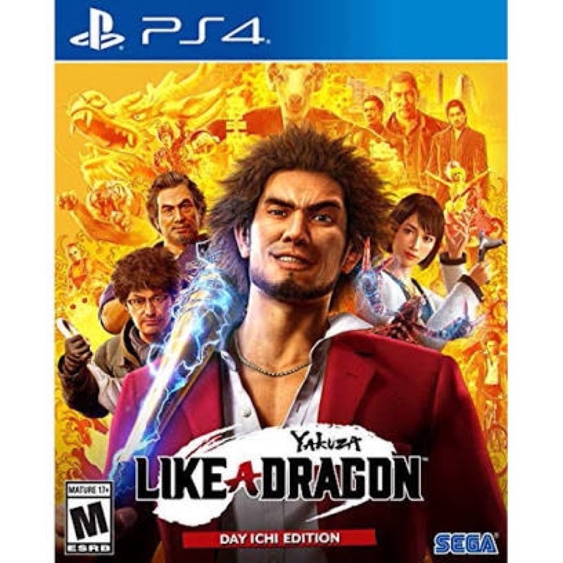 Đĩa game ps4: Đĩa game Ps4 Yakuza Like a Dragon