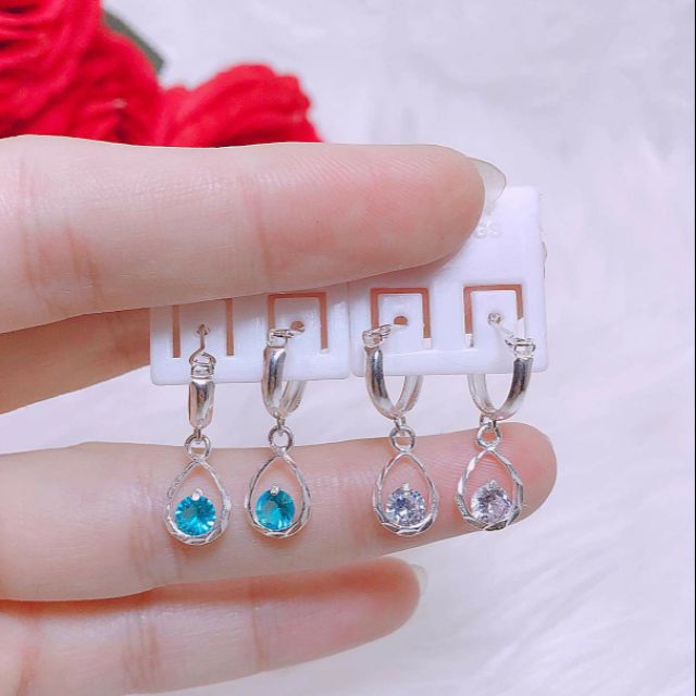 Bông tai bạc cho bé