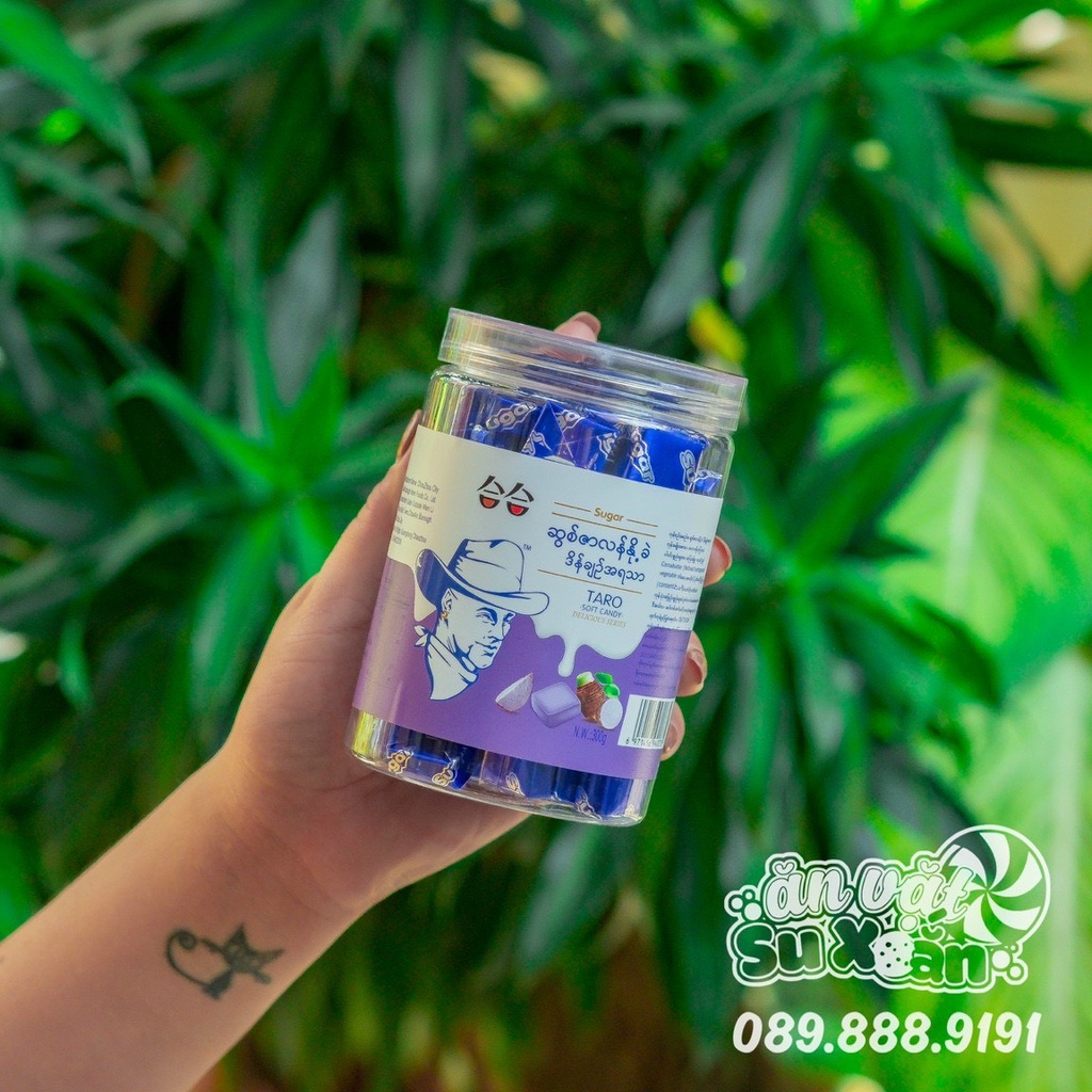 Kẹo ông già Đài Loan Ăn Vặt Su Xoắn