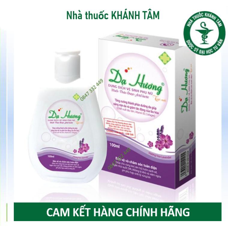 ! ! Dung dịch vệ sinh phụ nữ Dạ Hương Nha đam, Lavender, Trà xanh [DDVS]