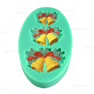 Khuôn Vĩ Chuông Lớn Nhỏ Noel - KHUÔN SILICON