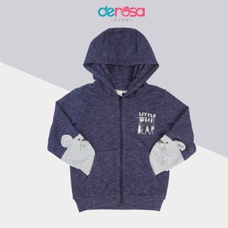 Áo khoác bé trai và bé gái kiếu dáng hoodie cho bé derosa kids 1- 4 tuổi - ảnh sản phẩm 4