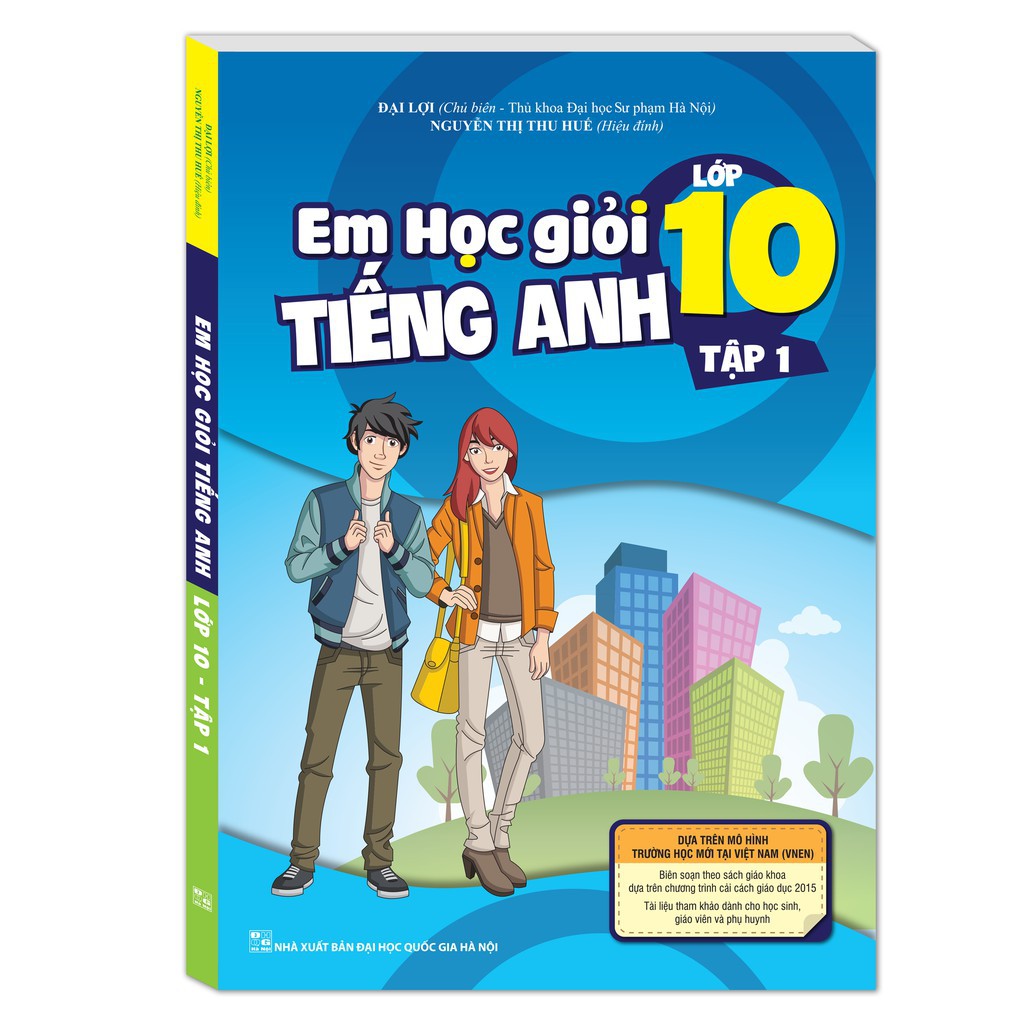 Sách - Em học giỏi tiếng Anh lớp 10 tập 1 (kèm tải file CD)
