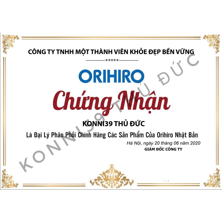 TRÀ GIẢM MỠ BỤNG GENPI TEA ORIHIRO (60 TÚI LỌC/ GÓI)