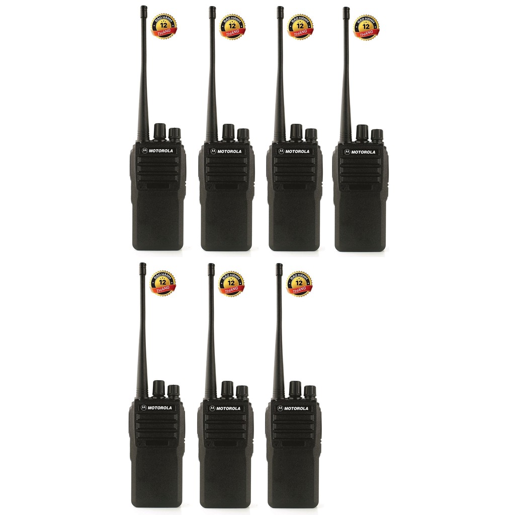 Bộ 7 Bộ đàm công suất lớn Motorola VX5368 (8W thực, cự ly liên lạc vượt trội, Loa to, giá siêu rẻ trong phân khúc)